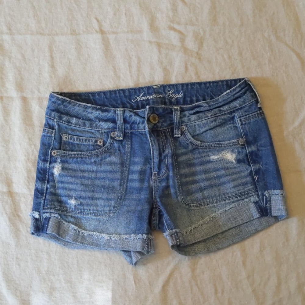 American eagle denim shorts